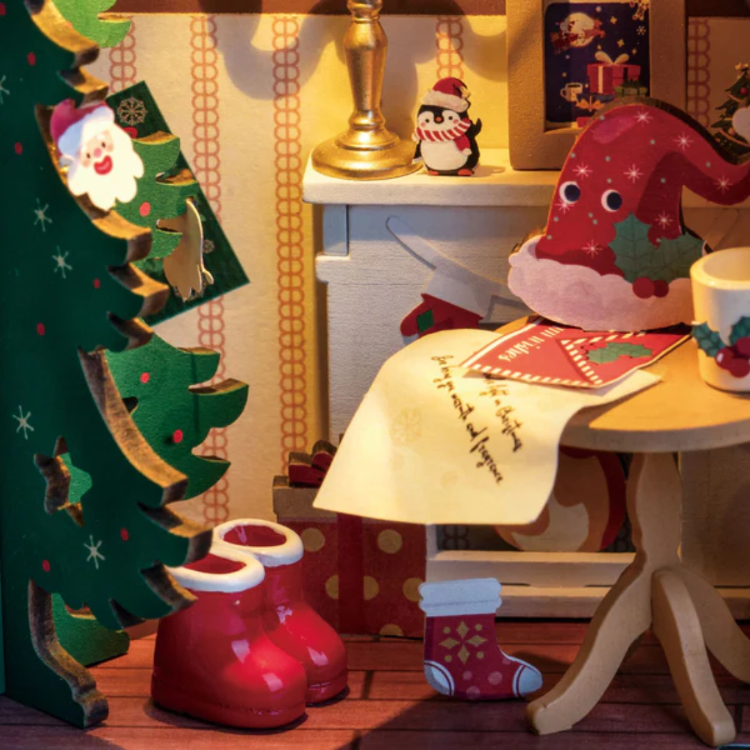 Casinha de Natal - DIY Quebra-Cabeça 3D | Danva Creations