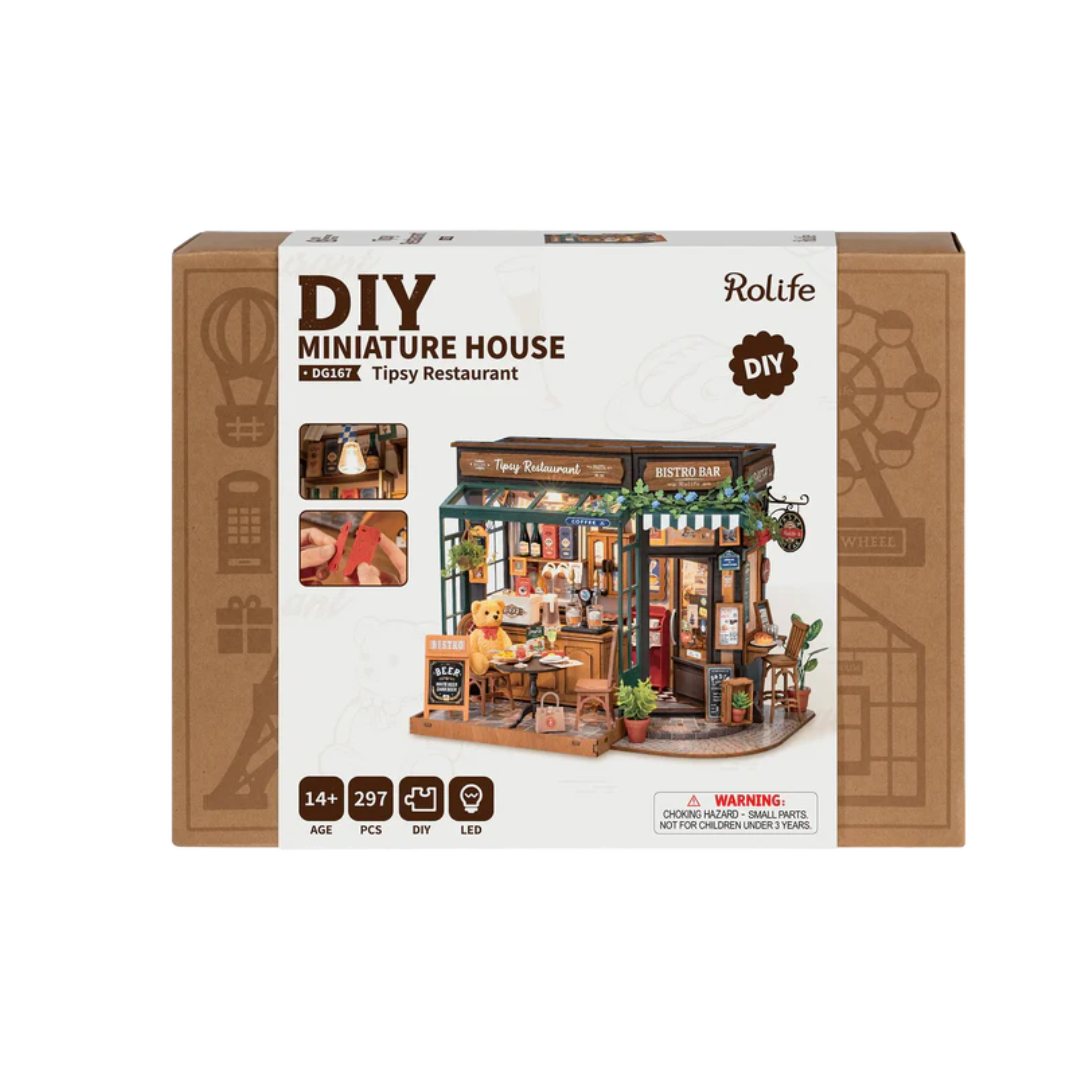DIY Miniatura Restaurante Tipsy | Danva Creations