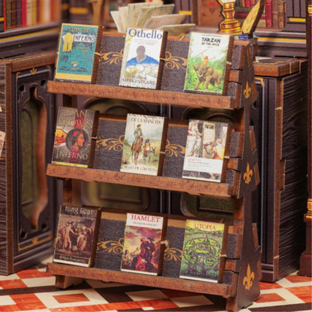 DIY Booknook The owl Bookstore - Série Mini Bookstore | Danva Creations