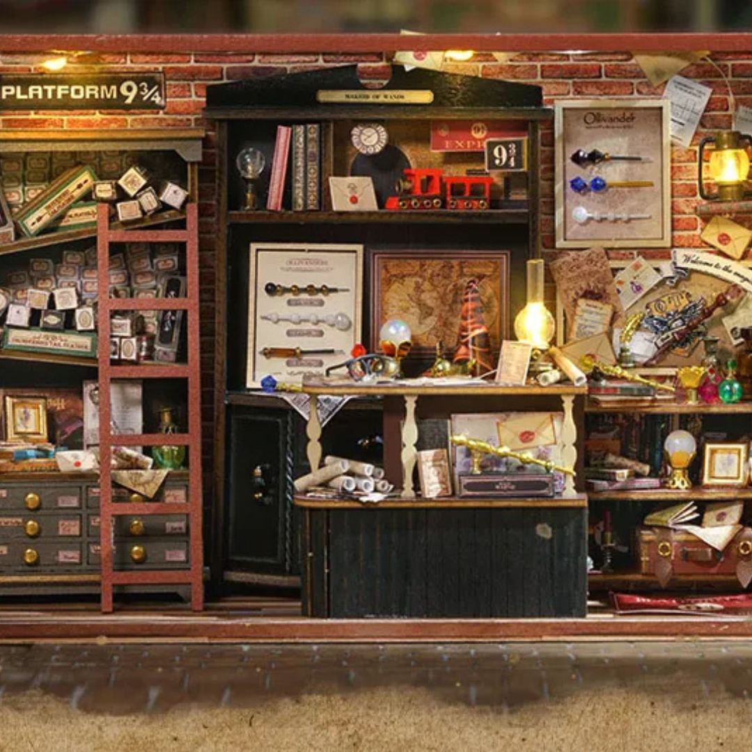 DIY Miniatura Magic Wand Shop | Danva Creations