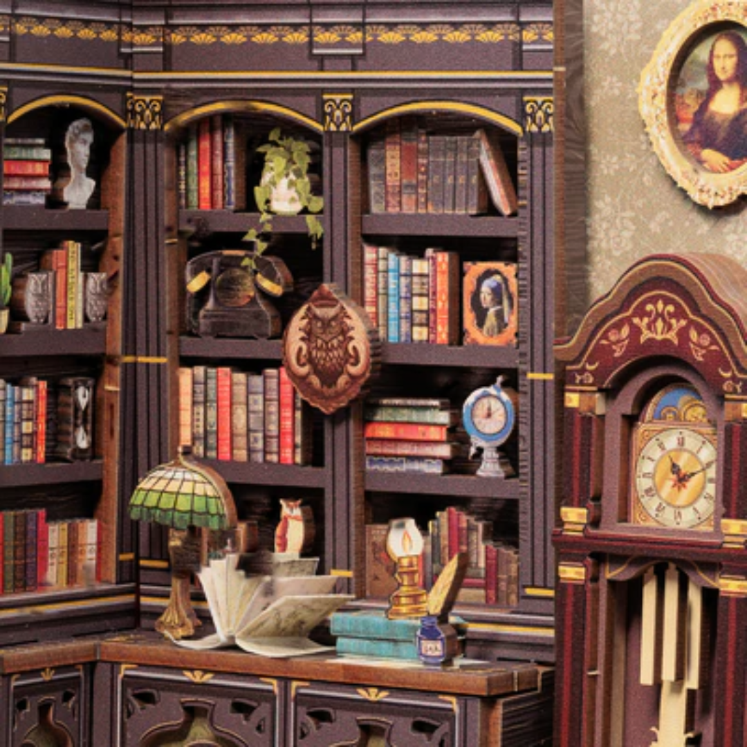 DIY Booknook The owl Bookstore - Série Mini Bookstore | Danva Creations