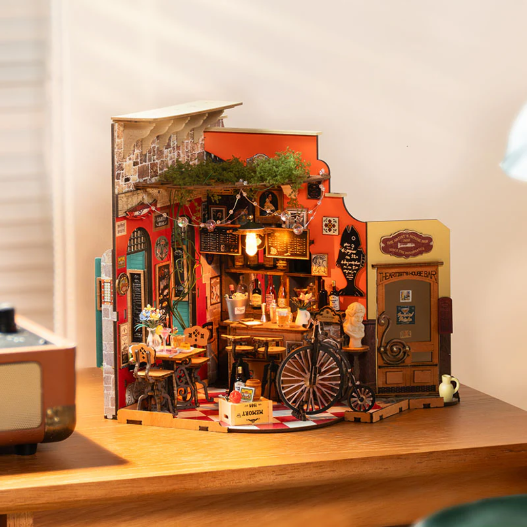 DIY Miniatura Cheers Bar | Danva Creations