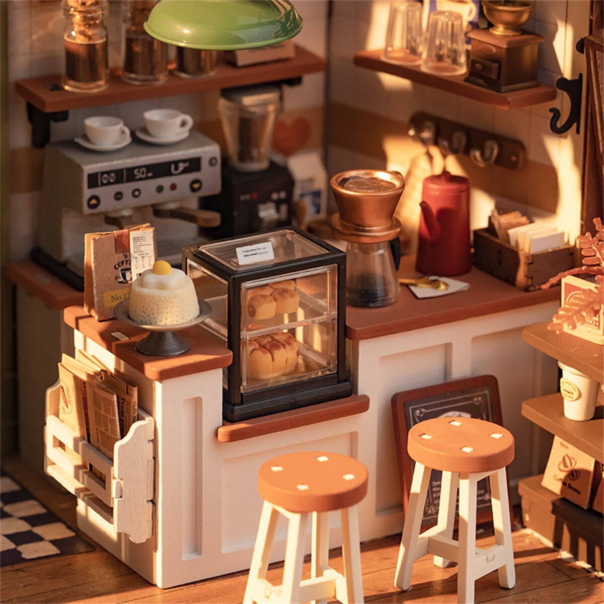 DIY Miniatura Coffee Shop | Danva Creations