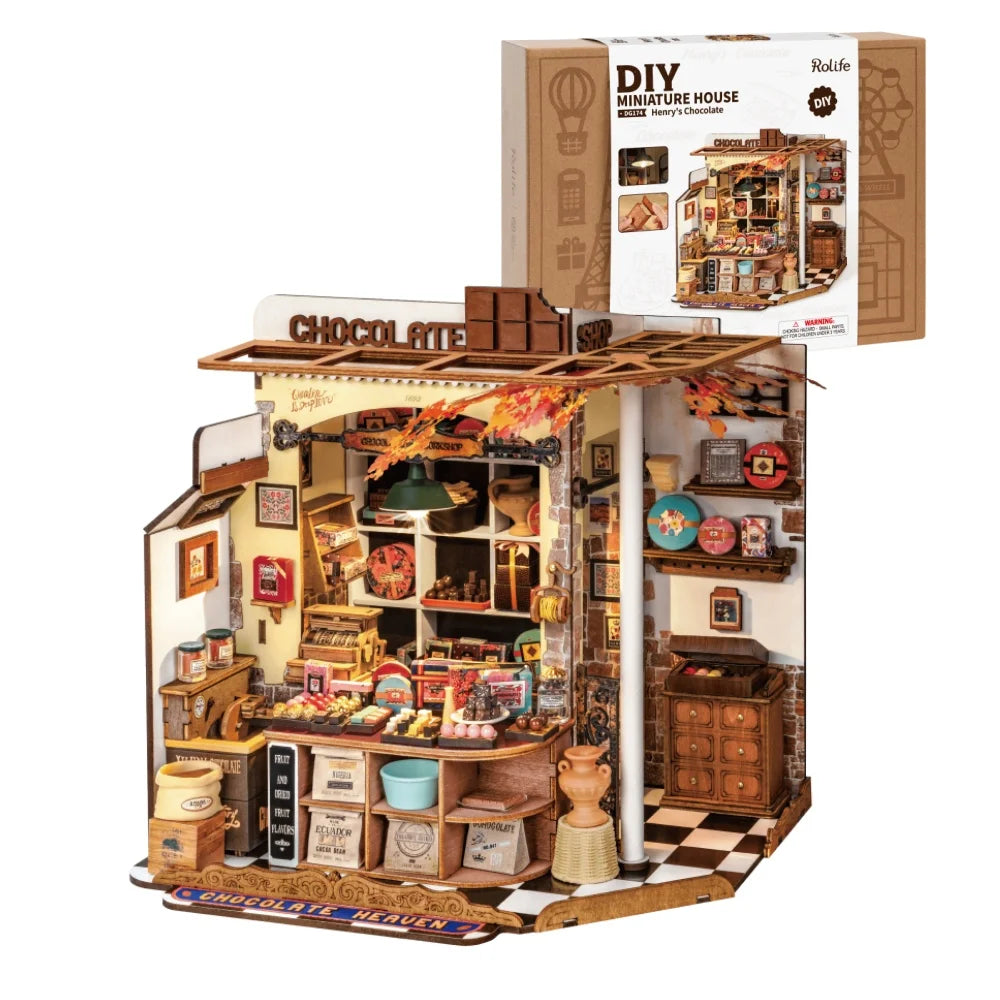 DIY Miniatura Henry Chocolate - Chocolatier | Danva Creations