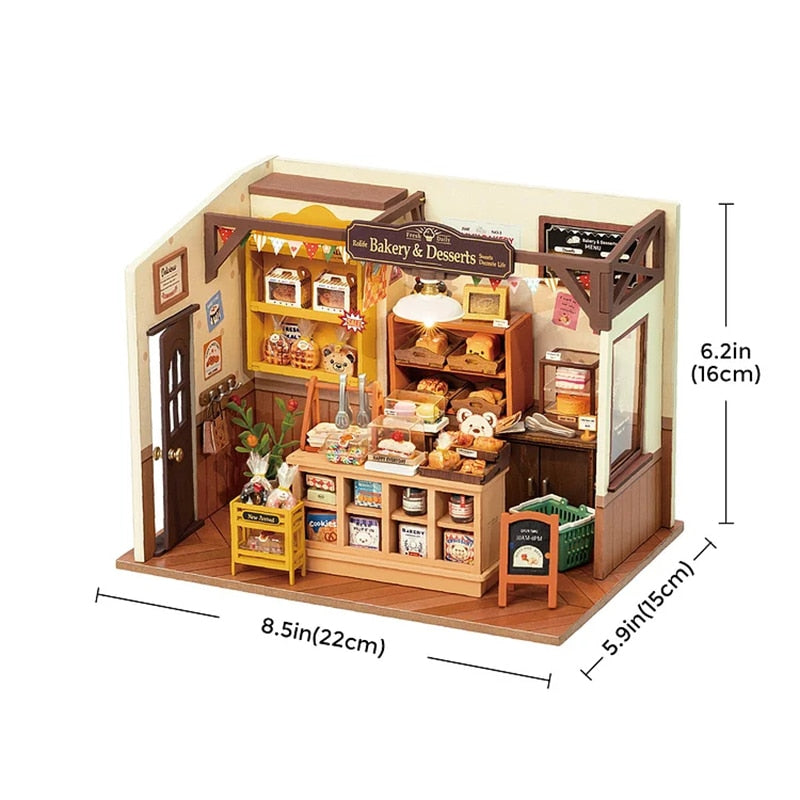 DIY Miniatura Becka Padaria e Confeitaria | Danva Creations