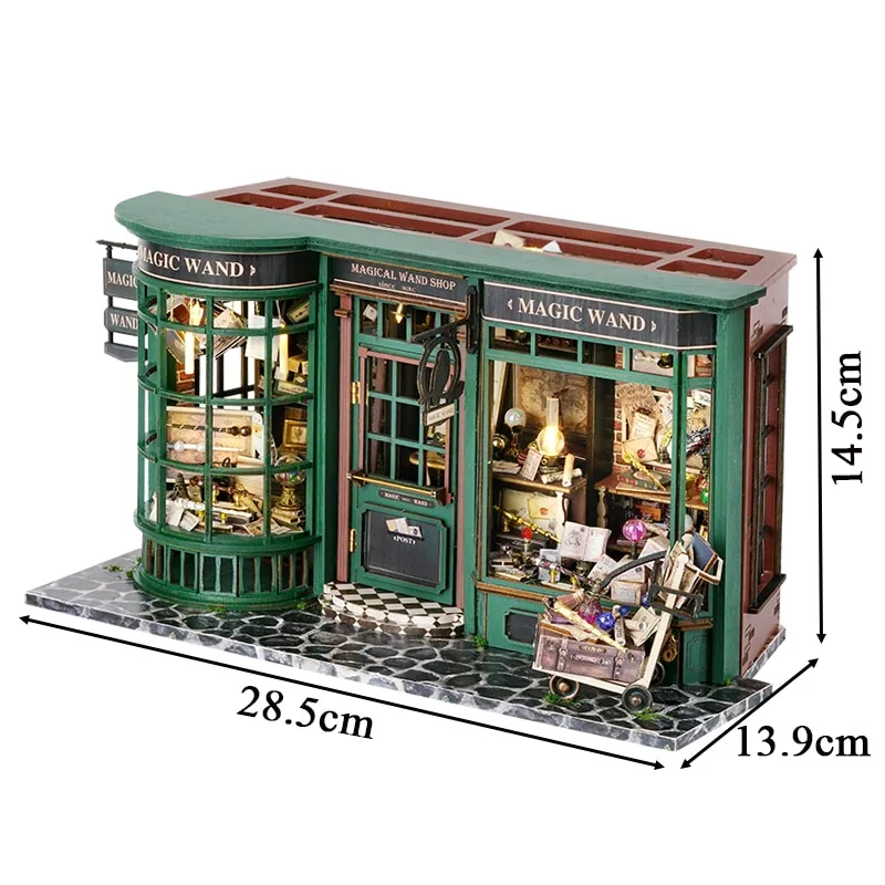 DIY Miniatura Magic Wand Shop | Danva Creations