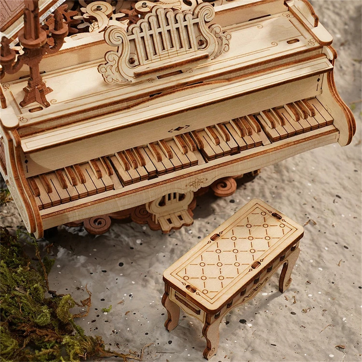 Magic Piano - DIY Quebra-Cabeça 3D | Danva Creations