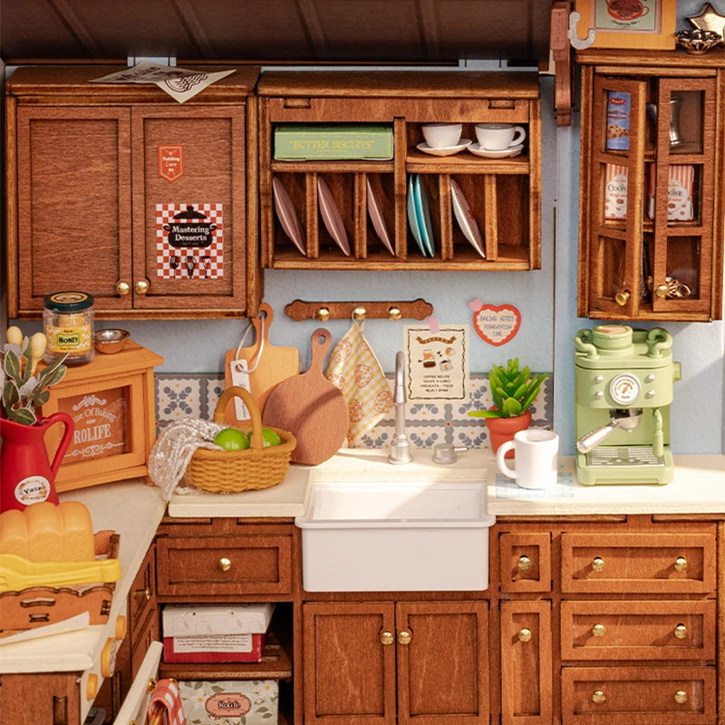 DIY Miniatura Baking Kitchen - Cozinha confeitaria | Danva Creations