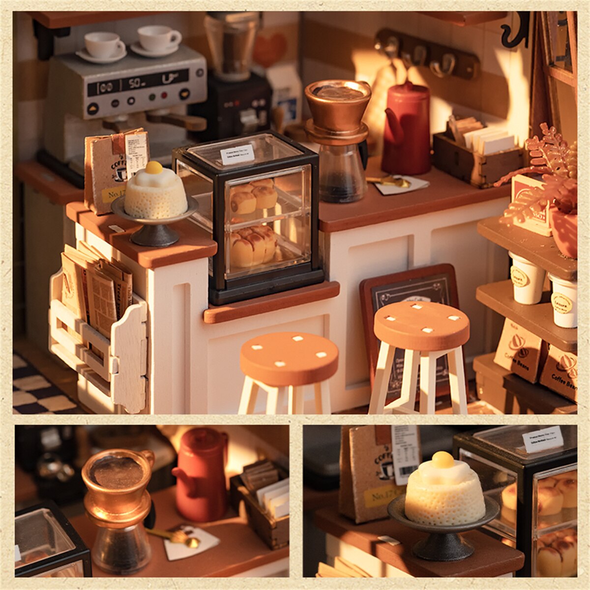DIY Miniatura Coffee Shop | Danva Creations