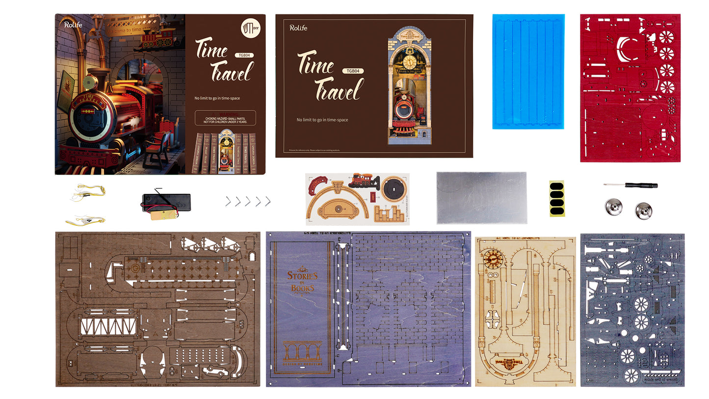 DIY Book Nook Time Travel | Danva Creations