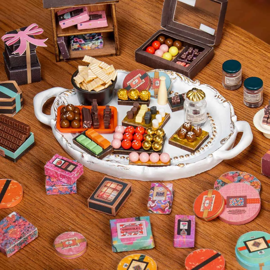 DIY Miniatura Henry Chocolate - Chocolatier | Danva Creations