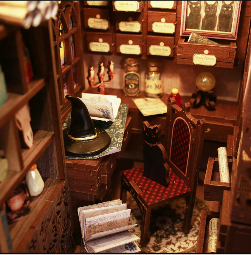 DIY Book nook - Magic Pharmacist | Danva Creations