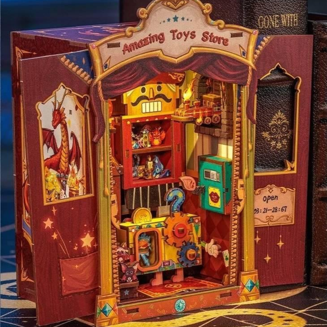 DIY Booknook Amazing Toy Store - Série Mini Magic| Danva Creations