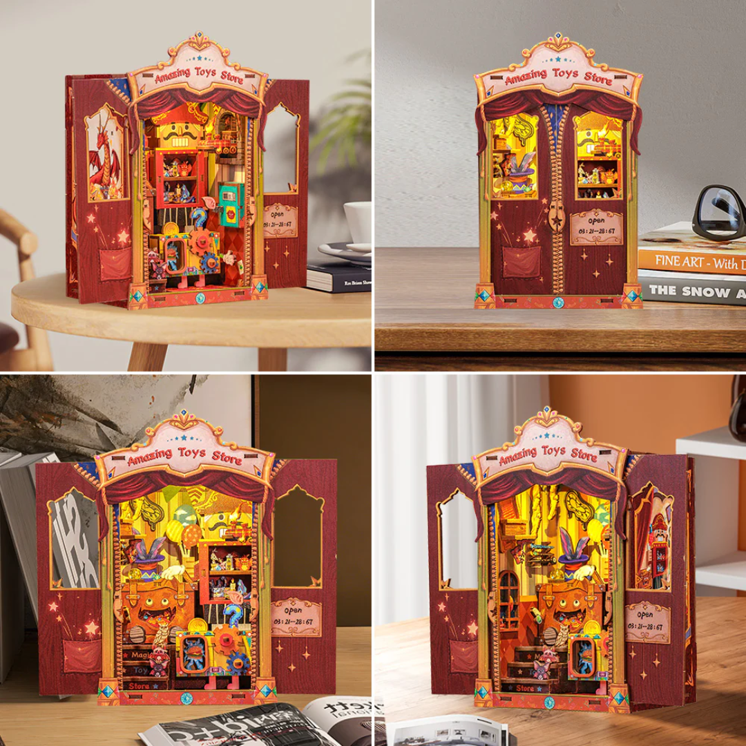 DIY Booknook Amazing Toy Store - Série Mini Magic| Danva Creations