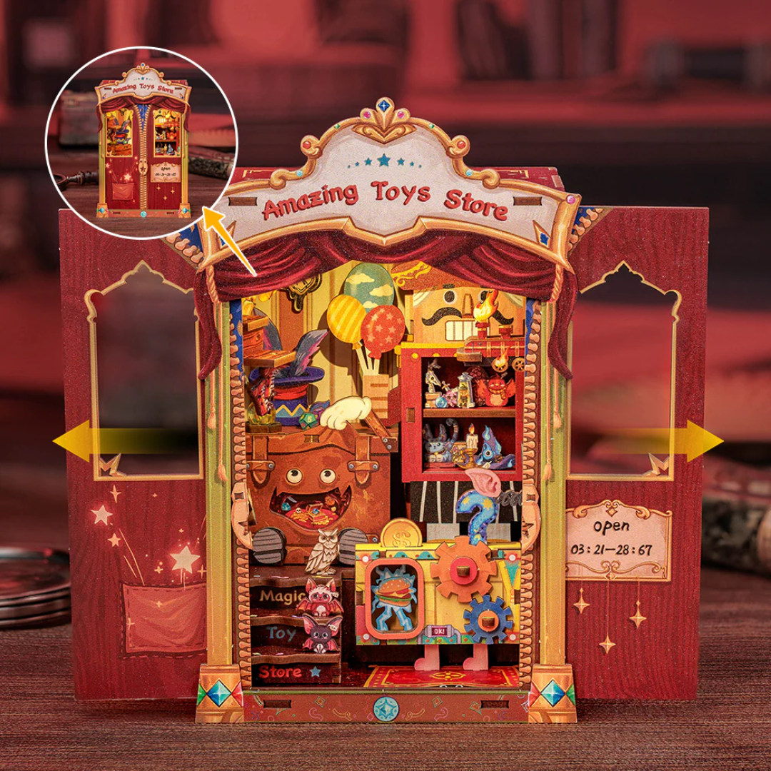 DIY Booknook Amazing Toy Store - Série Mini Magic| Danva Creations