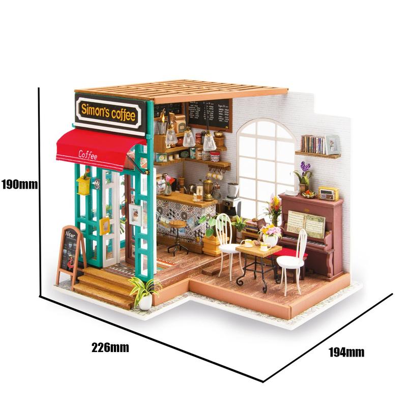 DIY Miniatura Café do Simon | Danva Creations