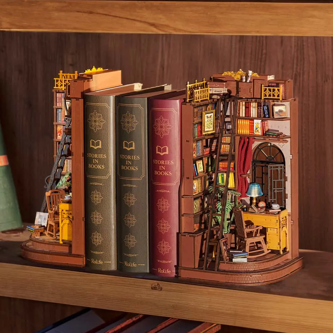 DIY Book nook  Silent Corner Study  | Danva Creations