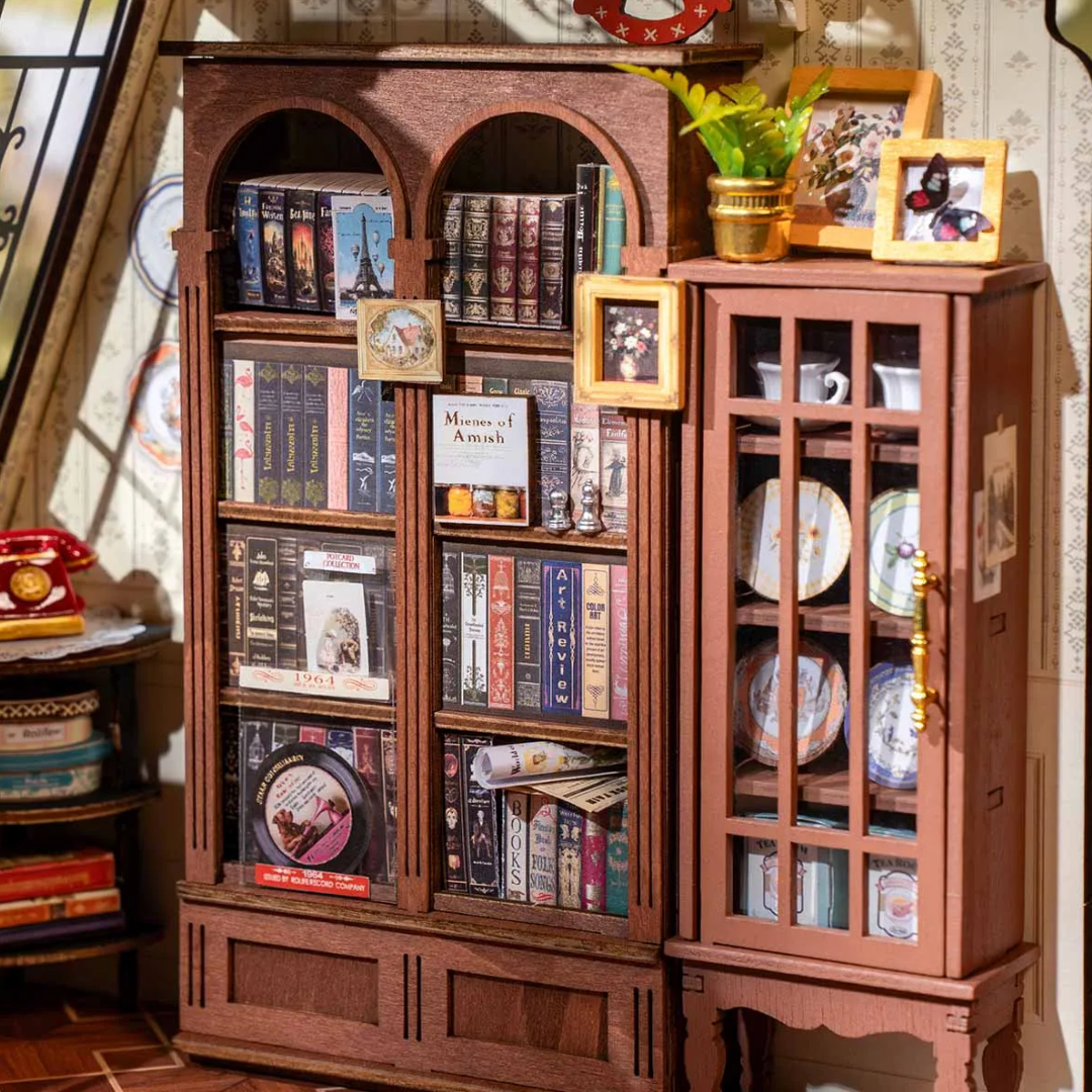 DIY Miniatura Catherine's Living Room - Sala de estar |  Danva Creations