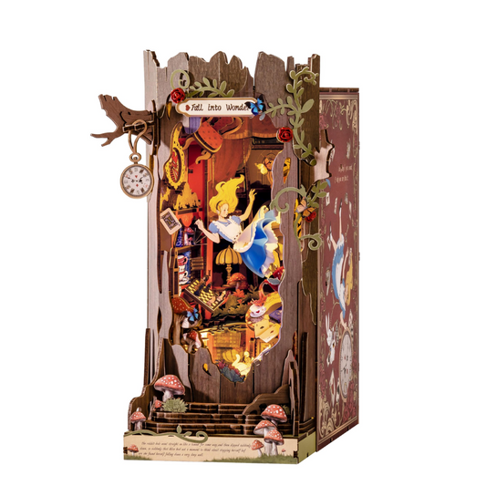 DIY Book nook Fall into Wonder - Alice | Danva Creations