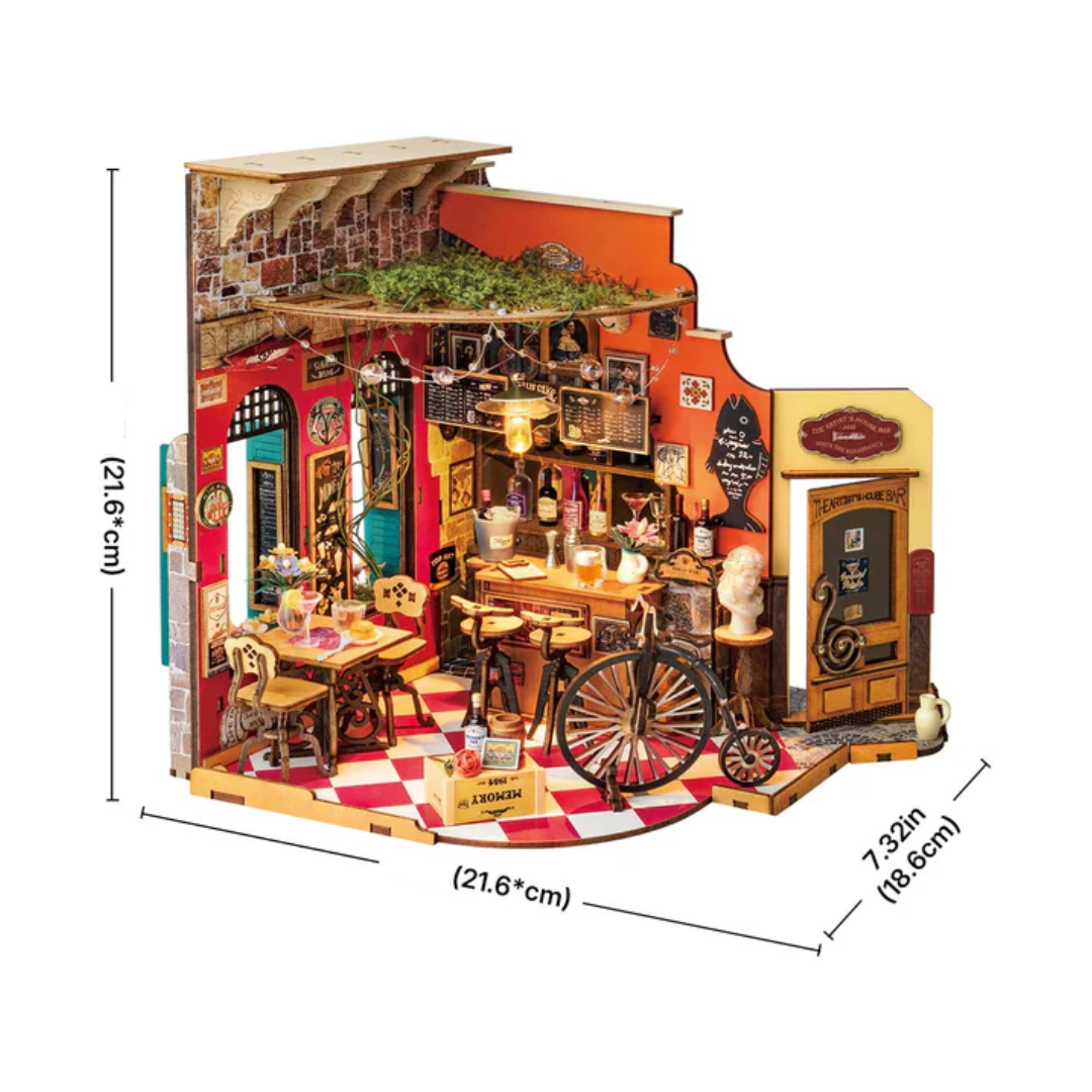 DIY Miniatura Cheers Bar | Danva Creations