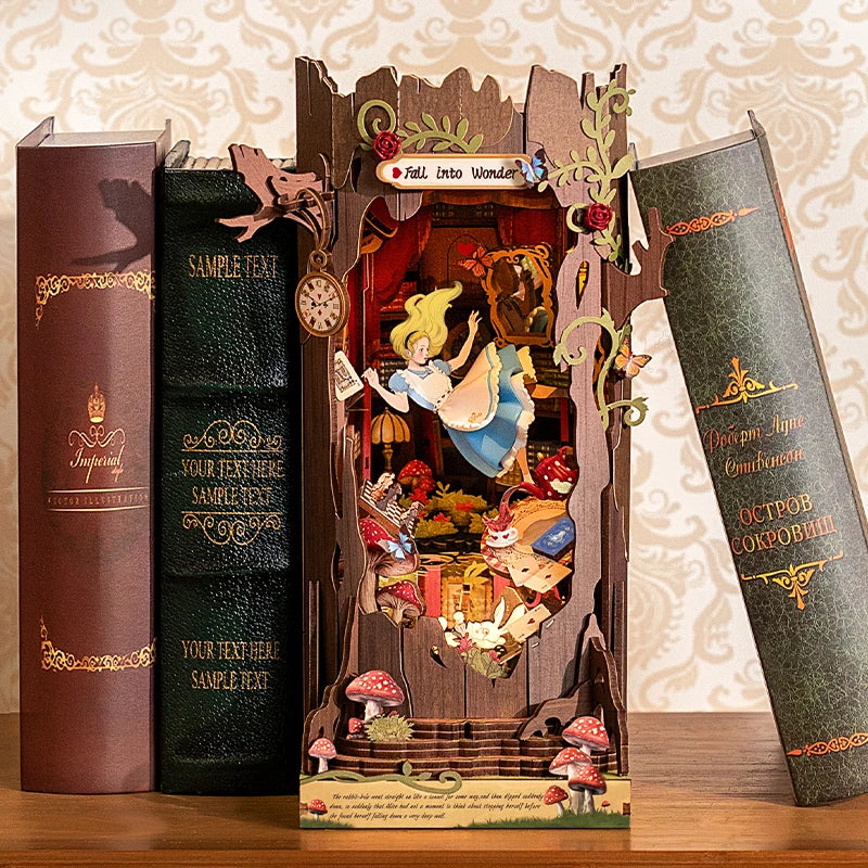 DIY Book nook Fall into Wonder - Alice | Danva Creations