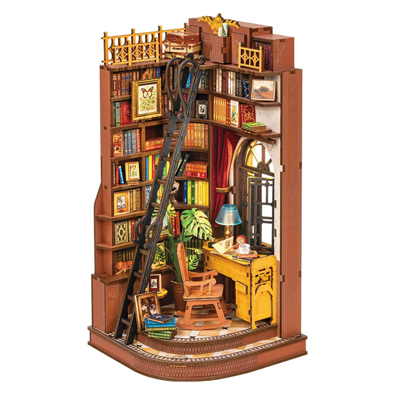 DIY Book nook  Silent Corner Study  | Danva Creations