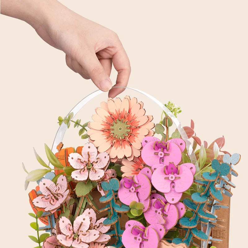 Livro Encantado - Blooming book - Quebra-cabeça 3D  | Danva Creations