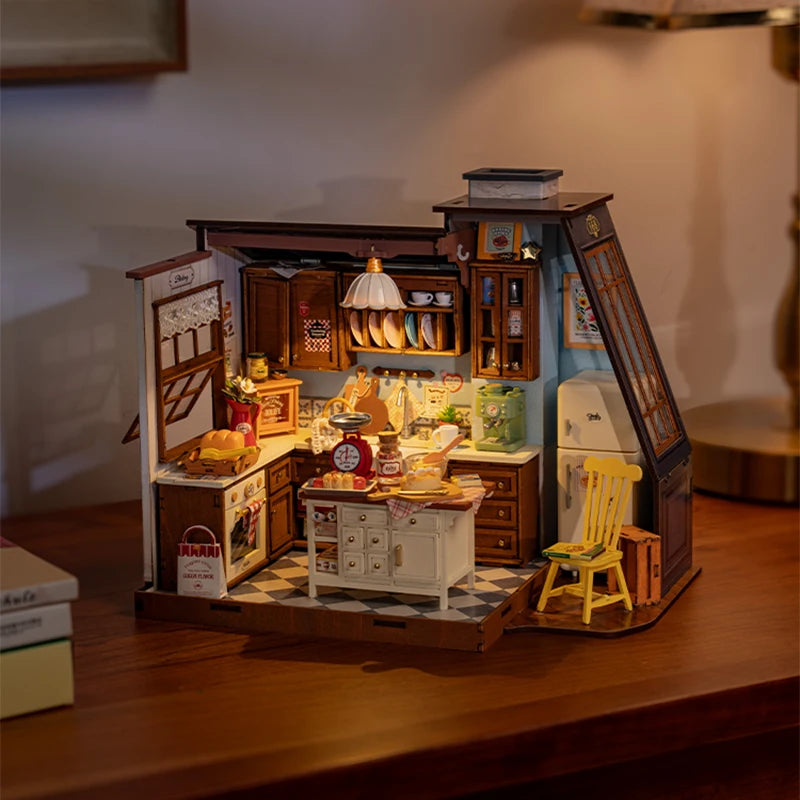 DIY Miniatura Baking Kitchen - Cozinha confeitaria | Danva Creations