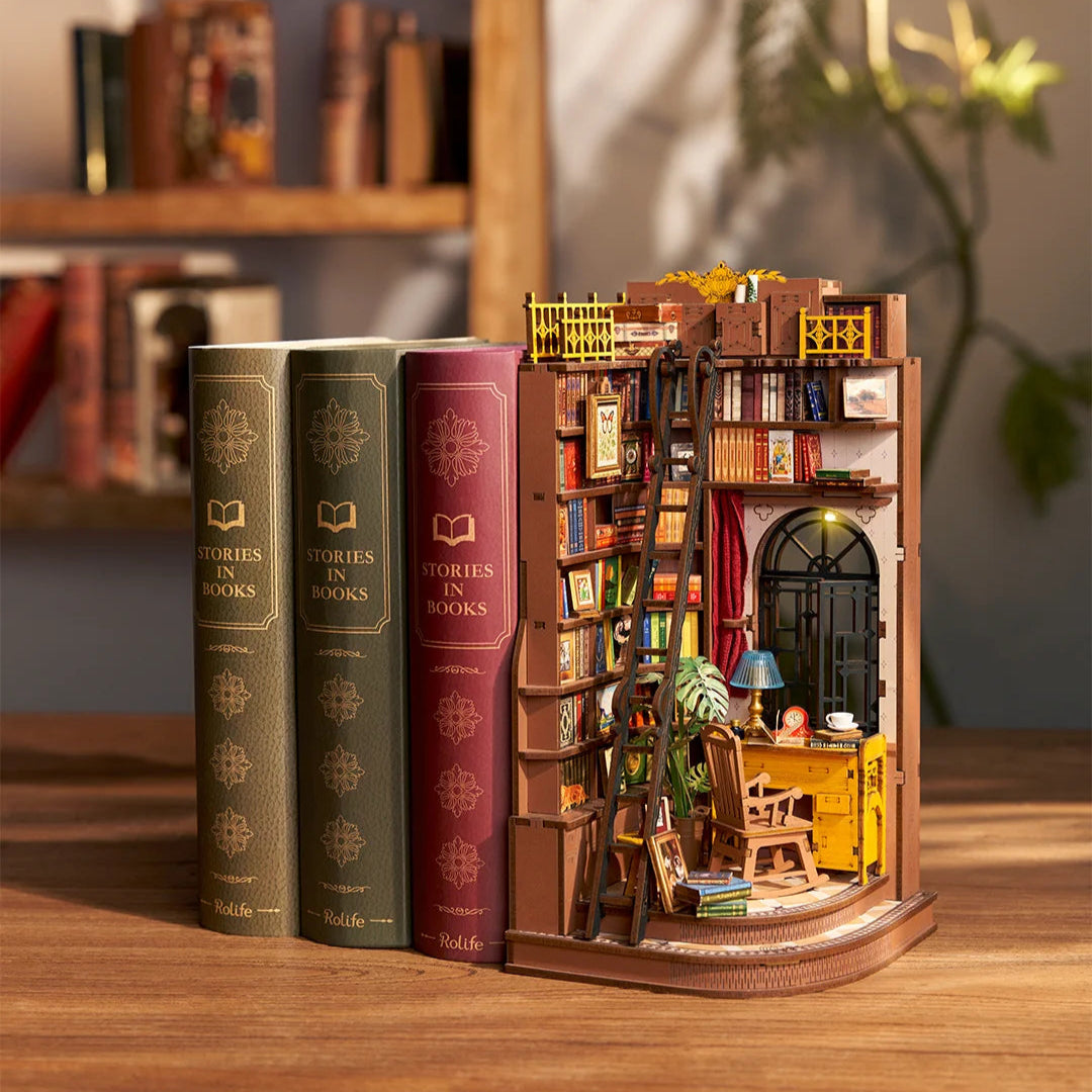 DIY Book nook  Silent Corner Study  | Danva Creations