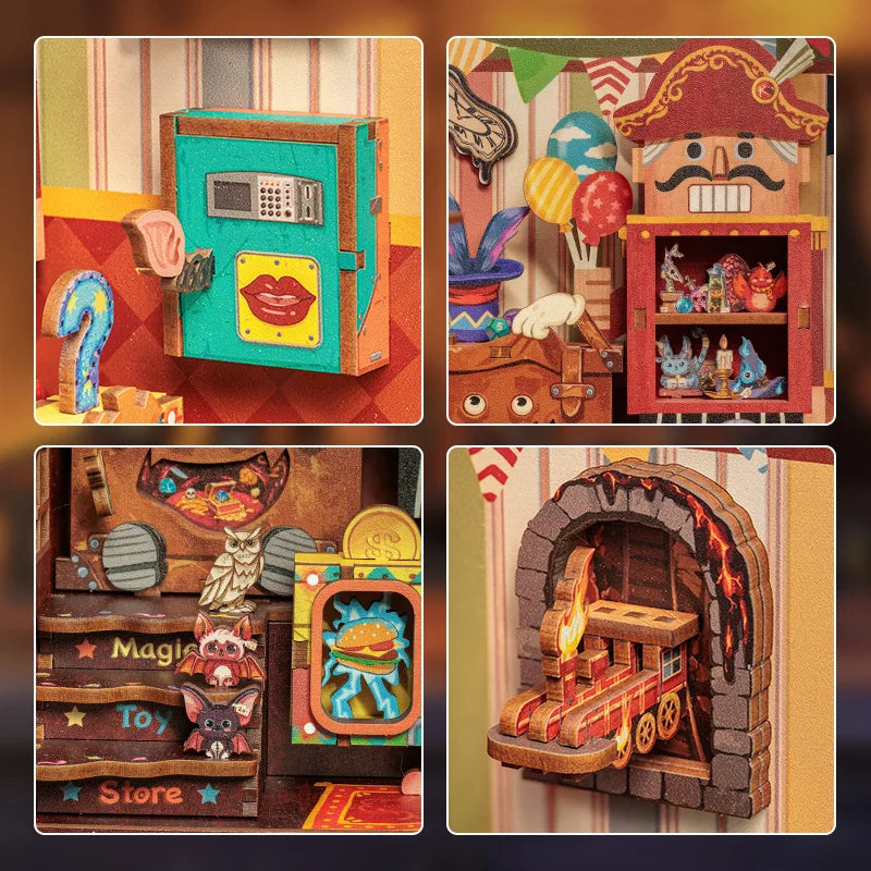 DIY Booknook Amazing Toy Store - Série Mini Magic| Danva Creations