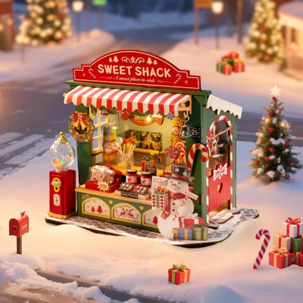 Barra de doces de Natal - Candy stand | Danva Creations