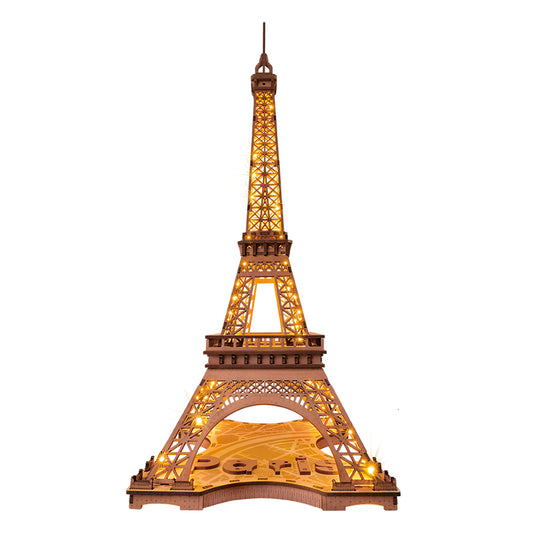 Torre Eiffel - DIY Quebra-cabeça 3D | Danva Creations