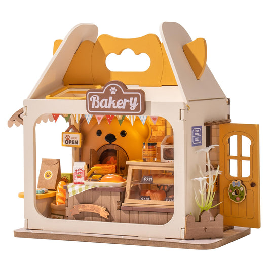 DIY Miniatura Teddy Padaria na Caixa - Teddy's breadbox | Danva Creations