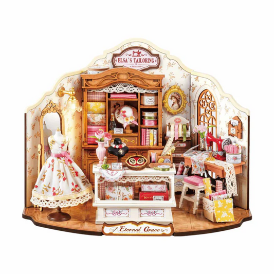DIY Miniatura Elsa's Tailoring - Ateliê de Costura |  Danva Creations
