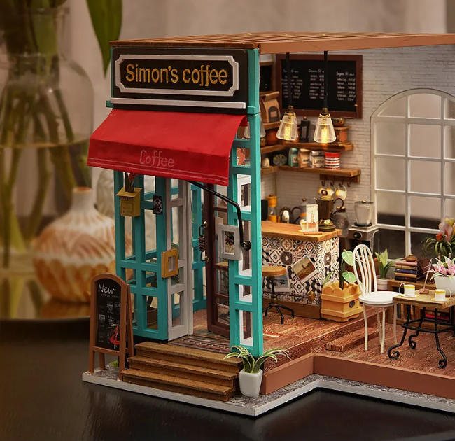 DIY Miniatura Café do Simon | Danva Creations