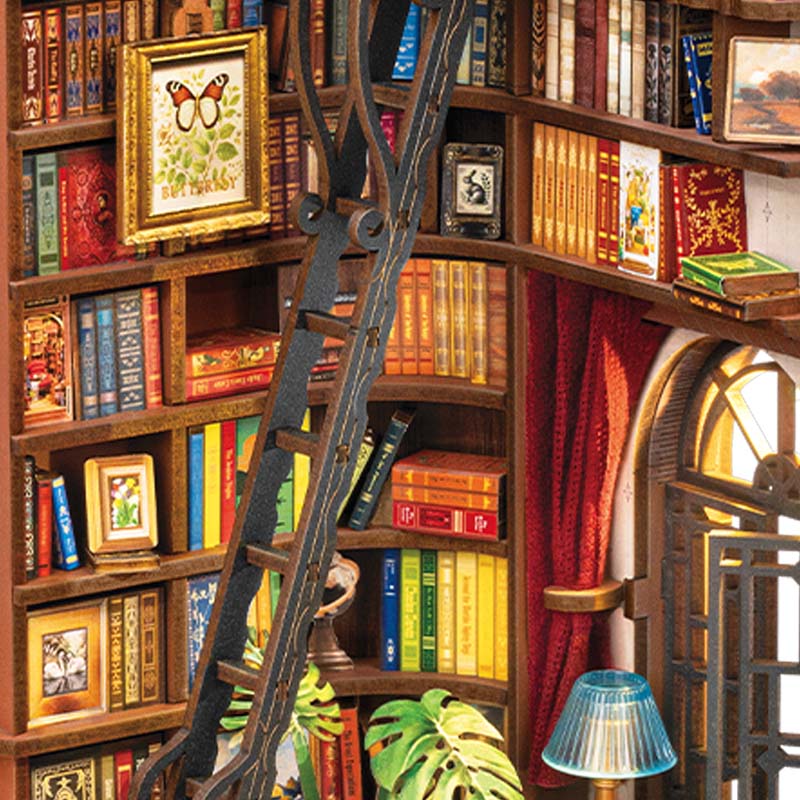 DIY Book nook  Silent Corner Study  | Danva Creations