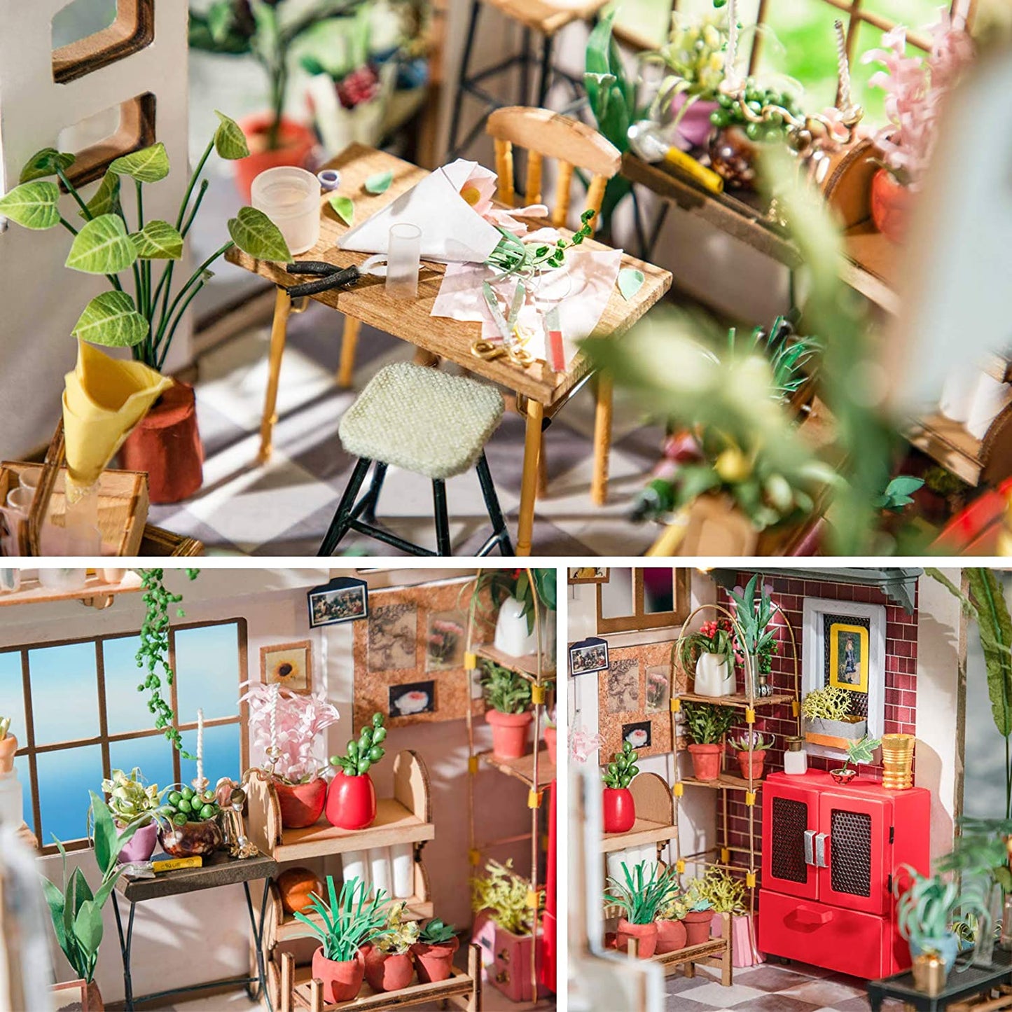 DIY Miniatura Flower Shop Emily | Danva Creations