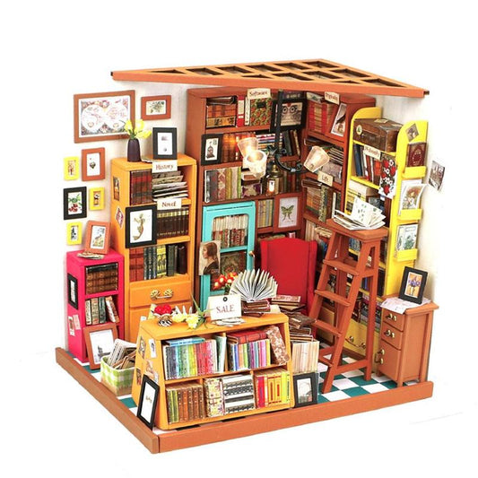 DIY Miniatura Biblioteca do Sam | Danva Creations