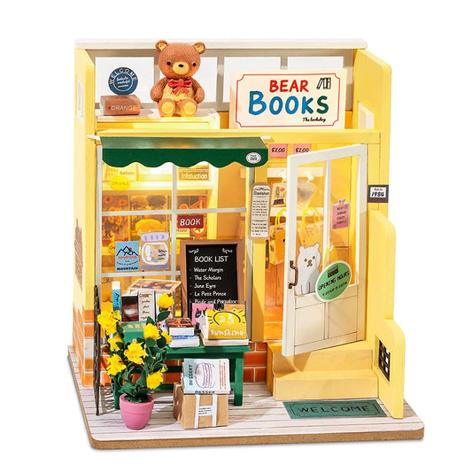 Miniatura Livraria Bear Books | Danva Creations (7205996003483)
